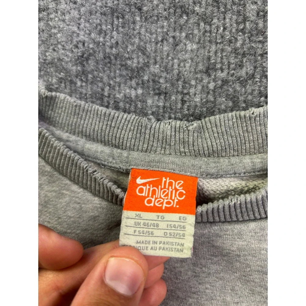 Vintage Nike Crewneck Sweatshirt Mens XL Athletic Dept Embroidered Swoosh Fleece